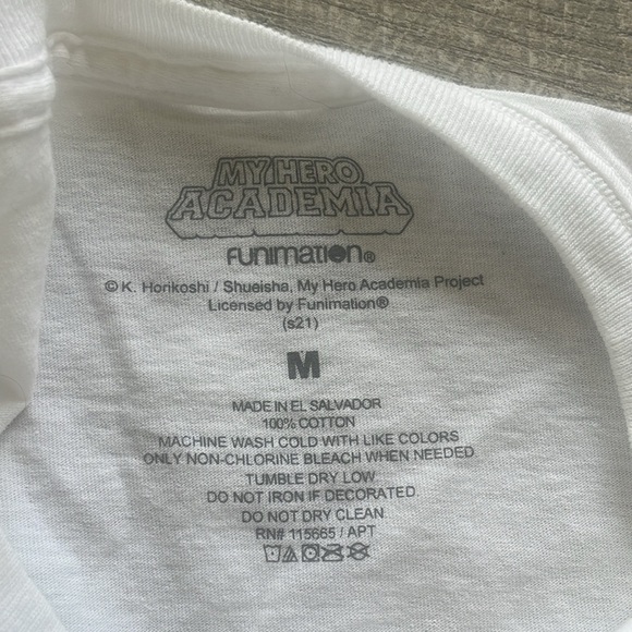 My Hero Academia Characters Anime Long-Sleeve Shirt Size Medium - Picture 5 of 6
